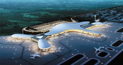 哈尔滨机场未来预想图曝光 年吞吐量1800万人