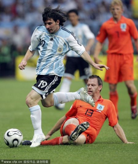 2006年德国世界杯小组赛荷兰0-0阿根廷