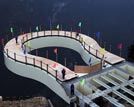 探访重庆世界第一悬挑廊桥 离地高度718米